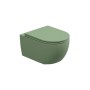 LIKE WALL-HUNG TOILET WITHOUT RIM IN SATIN SAGE