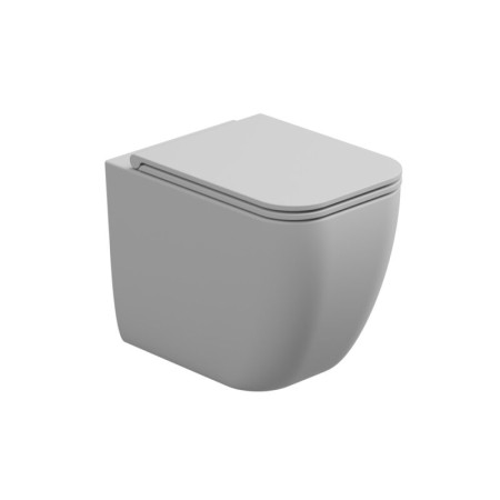 BRIO VASO SENZA BRIDA A TERRA FILO PARETE BIANCO OPACO
