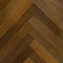 Agap Thermo-treated Oak, Italian Herringbone, UV Water Varnished, 4-11x70x490