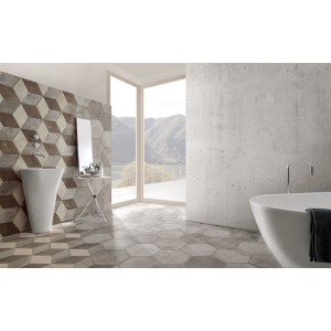 HERITAGE GREY EXAGONA 34,5x40