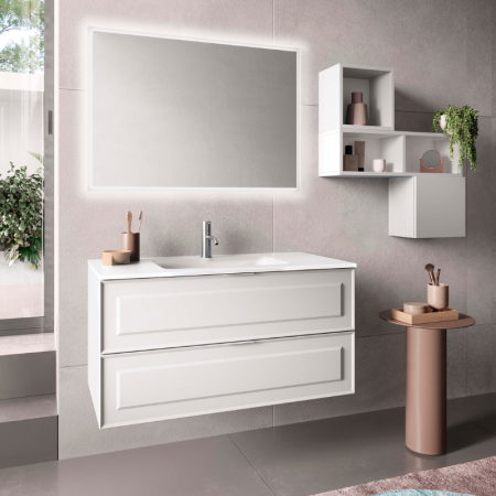 FRAME COMPOSIZIONE MOBILE CON LAVABO IN CERAMICA