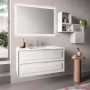 FRAME COMPOSIZIONE MOBILE CON LAVABO IN CERAMICA
