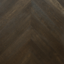 European Oak, French Herringbone Dark, Brushed, Varnished, AB Grade, 14-3x125x680mm