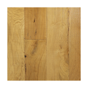Parquet Prefinito Rovere Naturale, Segato, Spazzolato, Verniciato Olio, Scelta Cdd