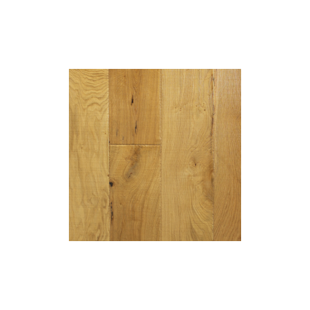 Parquet Prefinito Rovere Naturale, Segato, Spazzolato, Verniciato Olio, Scelta Cdd