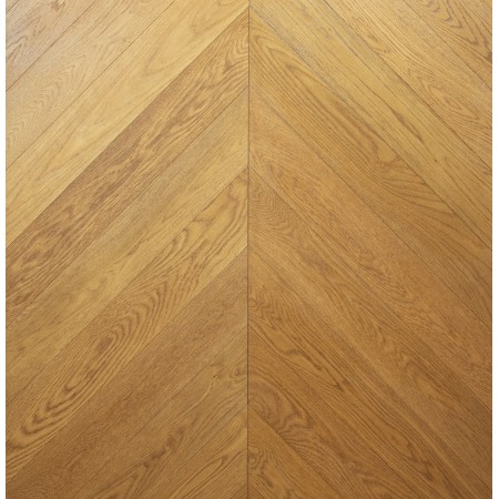 European Prefinished Oak, French Herringbone 45°, Brushed, UV Varnish, ABC Selection, 10-3x125x785
