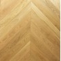 Parquet Prefinito Rovere Chevron, Spina Francese 45 °, Naturale, Spazzolato, Verniciato Acqua Uv, Scelta Abc,
