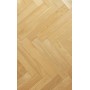 European Oak, Italian Herringbone, Brushed, Natural UV Varnished, ABC Grade, 10-4x90x610mm