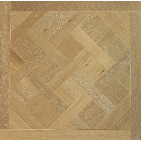 Parquet Prefinito Rovere Europeo, Quadrotta, Decoro, Spazzolato, Verniciato Uv, Decappato, Scelta Abc