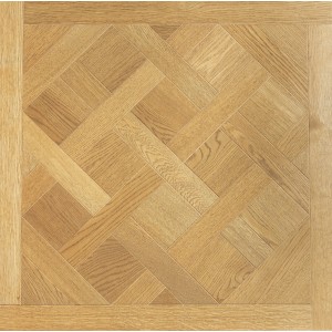 Parquet Prefinito Rovere Europeo, Quadrotta, Decoro, Spazzolato, Verniciato Uv, Scelta Abc