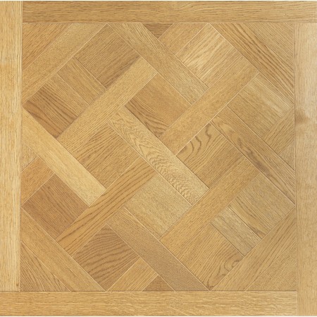 Parquet Prefinito Rovere Europeo, Quadrotta, Decoro, Spazzolato, Verniciato Uv, Scelta Abc