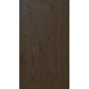 Parquet Prefinito Rovere Brazilian Brown Espressivo, Spazzolato, Verniciato Acqua