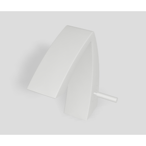 ARCHE' Single-Lever Basin Mixer 130 - Matte White