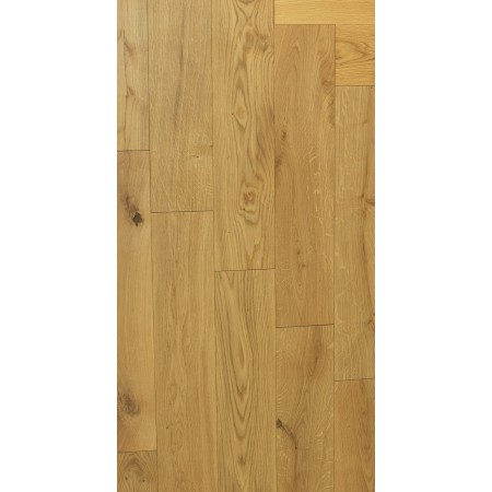 Parquet Prefinito Rovere, Spina Italiana Posa Tradizionale, 3 Strati, Oliato, Spazzolato, Bisellato