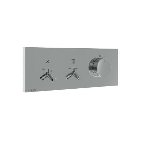 WATT - Single-Lever Mixer 2 Outlets - Chrome