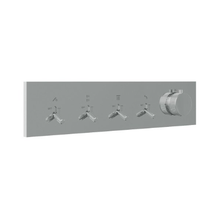 WATT - Built-in Thermostatic 4 Outlets - Chrome