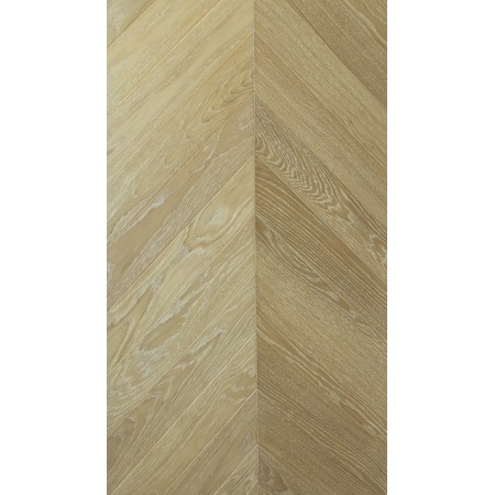 French Herringbone Oak Venice, Brushed, UV Varnished, AB Grade, 11-4x90x510mm