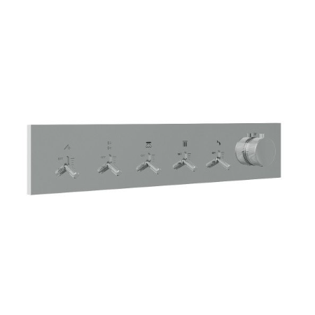 WATT - Built-in Thermostatic 5 Outlets - Chrome
