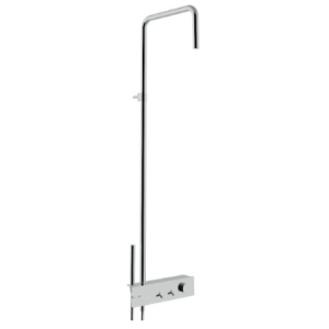 WATT - Shower Group With Hand Shower And SOFFIONE - Chrome