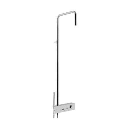 WATT - Shower Group With Hand Shower And SOFFIONE - Chrome