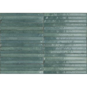 LOOK TURCHESE OLIVA STRUTTURA 3D YUBY GLOSSY 6X24