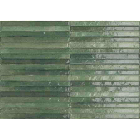 LOOK VERDE OLIVA STRUTTURA 3D YUBY GLOSSY 6X24