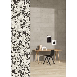 DOT DECO GRIGIO CHIARO 60,4x60,4 NATURALE RETTIFICATO