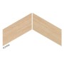 BRIDGE ROVERE CHEVRON 21,4x49,5 NATURALE