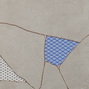 KINTSUGI JAPAN HIBI FOG 60,4x60,4 NATURALE RETTIFICATO