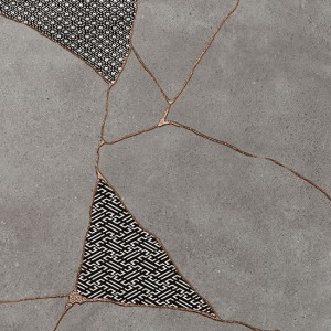KINTSUGI JAPAN HIBI STORM 60,4x60,4 NATURALE RETTIFICATO
