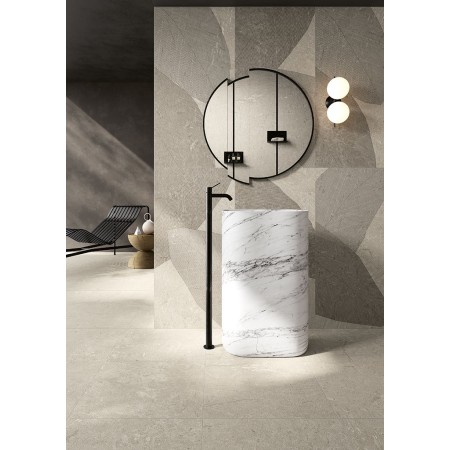 MASHUP DOLOMIA GREIGE 90X90 NATURALE RETT.