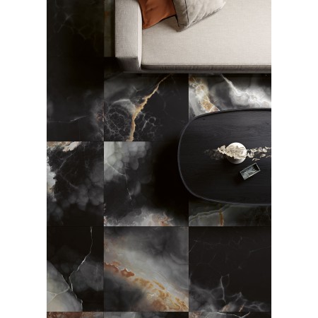 UNICA DEEP DARK 89x89 LEVIGATO RETTIFICATO