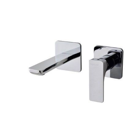 HASK - Single-Lever Built-In Basin Mixer 110 - Chrome