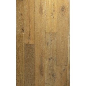 Oak, 3 Layers, Decapitated, Brushed, ABCD Grade, Irregular Beveling on 4 Sides, (Variable Thickness 2-3mm) Planed, 14-3x190x1900