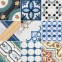 CEMENTINE SHINY MIX COLORS 20X20 LUCIDO RETTIFICATO