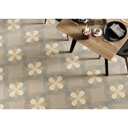 CEMENTINE BOHO _2 20x20 NATURALE RETTIFICATO