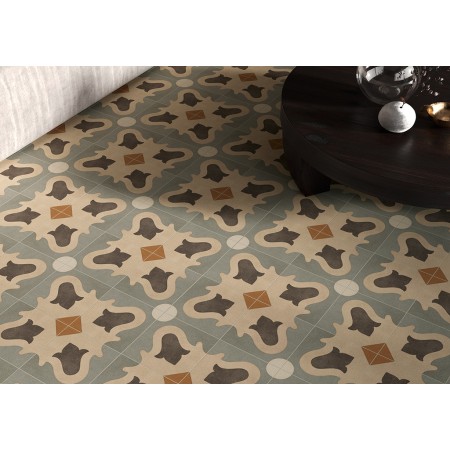 CEMENTINE BOHO _3 20x20 NATURALE RETTIFICATO