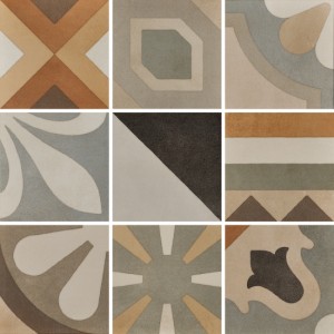 CEMENTINE BOHO MIX 20x20 NATURAL Rectified