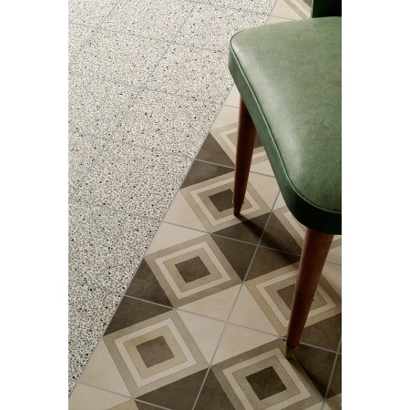 CEMENTINE RETRÓ BIANCO 20X20 NATURALE RETTIFICATO