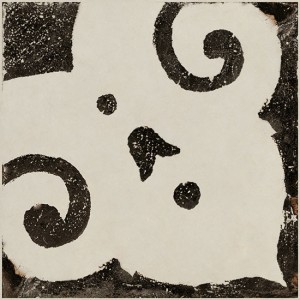 RIGGIOLE BIANCO DECO_3 90x90 NATURAL Rectified