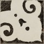 RIGGIOLE BIANCO DECO_3 90x90 NATURALE RETTIFICATO