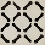 RIGGIOLE BIANCO DECO_4 90x90 NATURALE RETTIFICATO