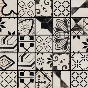 RIGGIOLE BIANCO MIX 30x30 NATURALE RETTIFICATO