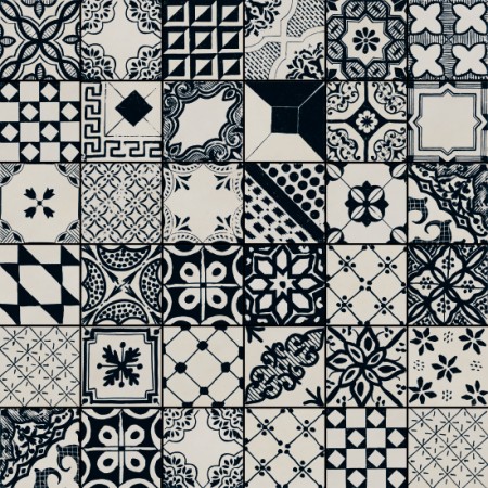 RIGGIOLE BIANCO MIX 20x20 NATURALE RETTIFICATO