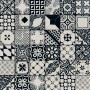 RIGGIOLE BIANCO MIX 20x20 NATURALE RETTIFICATO