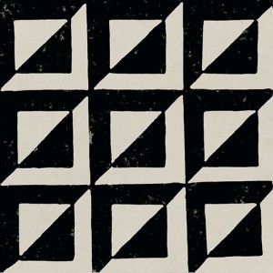 RIGGIOLE BIANCO DECO_1 20X20 NATURAL Rectified