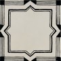 RIGGIOLE BIANCO DECO_2 20X20 NATURALE RETTIFICATO