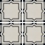 RIGGIOLE BIANCO DECO_2 20X20 NATURALE RETTIFICATO