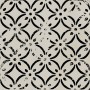 RIGGIOLE BIANCO DECO_4 20X20 NATURALE RETTIFICATO