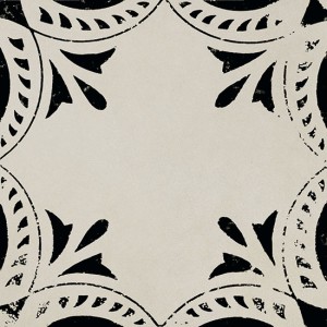 RIGGIOLE BIANCO DECO_5 20X20 NATURALE RETTIFICATO